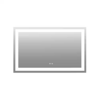30" x 48" Rectangular LED Mirror with Anti-Fog & Dimming Function