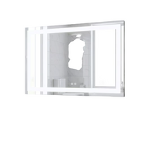 30" x 48" Rectangular LED Mirror with Anti-Fog & Dimming Function