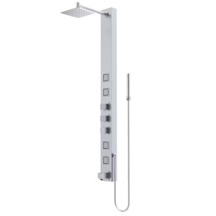 VIGO Bowery 58-Inch 4-Jet Wall Panel System