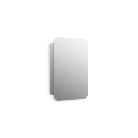 KOHLER Embark 20-inch x 31-inch Recessed/Surface-Mount Medicine Cabinet in Anodized Aluminum With Mirror
