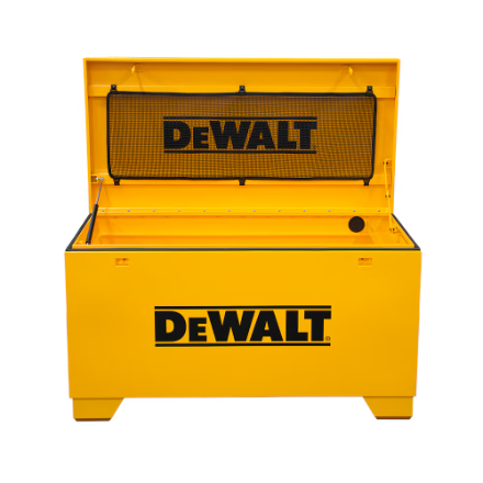 DEWALT Heavy-Duty 60-inch Job Site Storage Box in Yellow