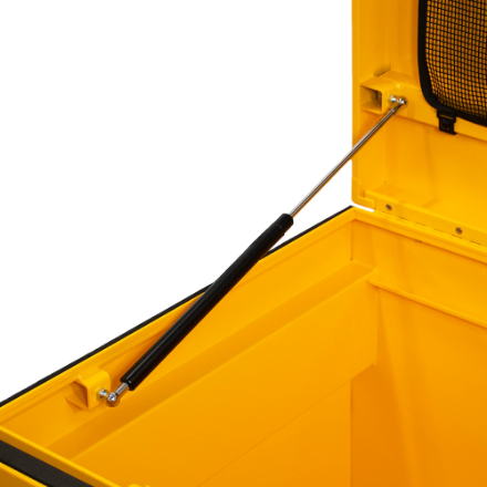 DEWALT Heavy-Duty 60-inch Job Site Storage Box in Yellow
