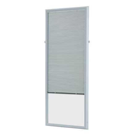 25-inch x 66-inch White Add-on Blind for Flush Frame Doors