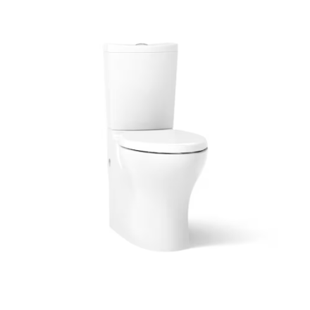 KOHLER Persuade Curv 2-Piece 3.8/6.0 LPF Dual Flush Elongated Toilet in White