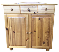 Knotty Pine Sideboard