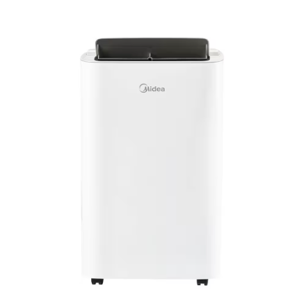 Midea Smart Inverter 10,000 BTU DOE Portable Air Conditioner, up to 450 sq ft. - 3-in-1 comfort- get cooling, dehumidification, and fan modes - White