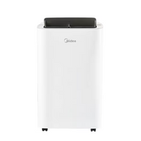 Midea Smart Inverter 10,000 BTU DOE Portable Air Conditioner, up to 450 sq ft. - 3-in-1 comfort- get cooling, dehumidification, and fan modes - White