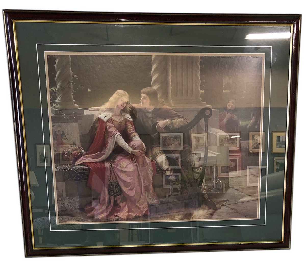 "The End of the Song (Tristan and Isolde)" Tapestry