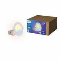 Philips LED Slim UltraFlex 4 Inch Downlight 5CCT Tunable White 12-Pack
