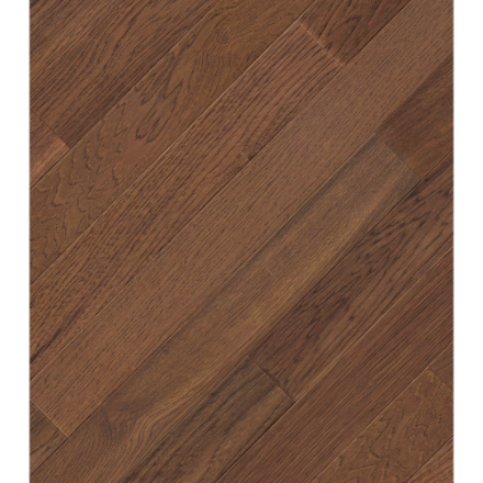 Cassonade Hickory Dark Brown Interlocking Engineered Hardwood Flooring