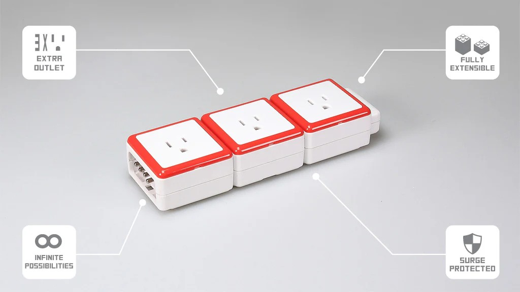 One Adaptr Stack 3 AC Outlet Extension Module – Habitat ReStore GTA