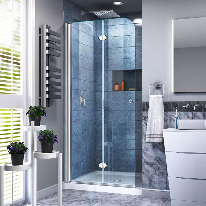 DreamLine Aqua Fold Shower Door 29.5 x 72 inches