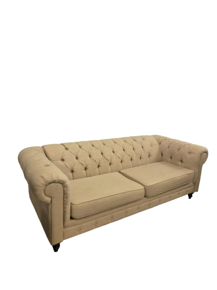 3 Seater Green Sofa