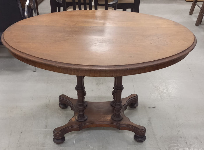Victorian-Era Pedestal Table