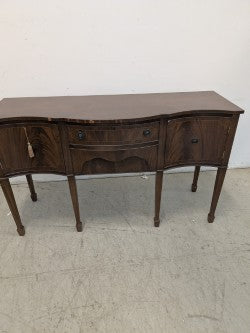 Antique Serpentine  Sideboard