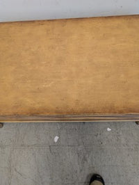 Vintage Louis XVI Coffee Table With Brass Legs