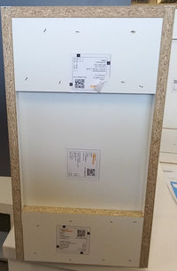 Dark Brown 12 Inch Wide x 22.5 Inch High Upper Cabinet