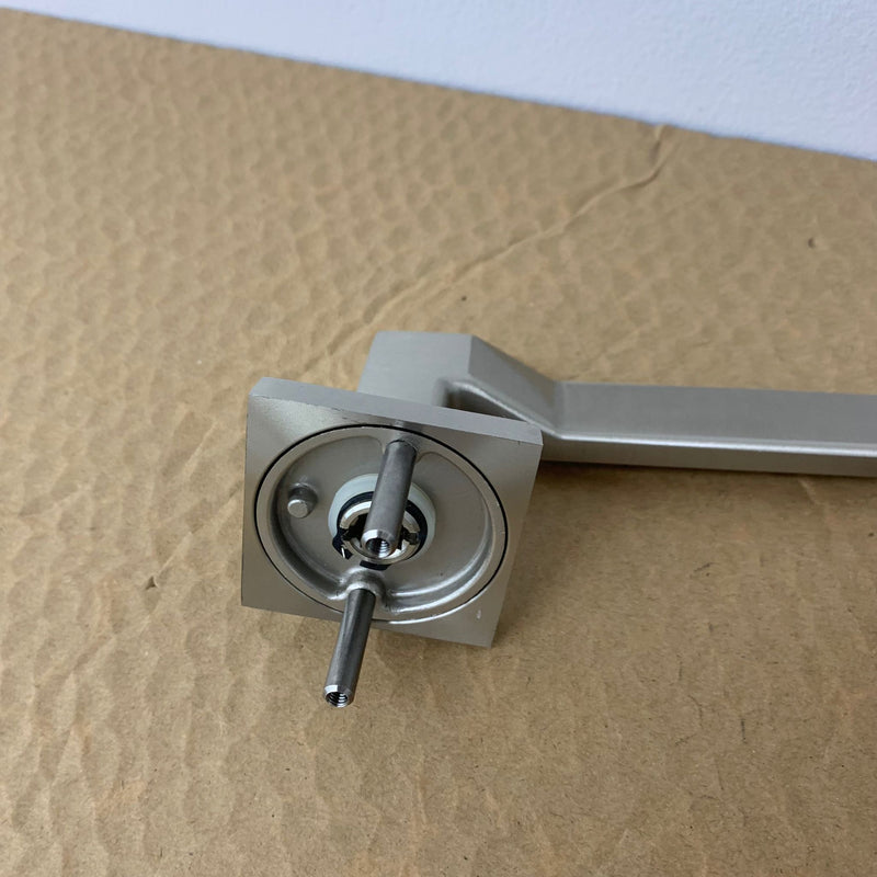 Edmonton Privacy Door Lever Set - Left Hand, Satin Nickel 8025EDM