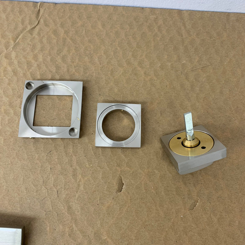 Edmonton Privacy Door Lever Set - Left Hand, Satin Nickel 8025EDM