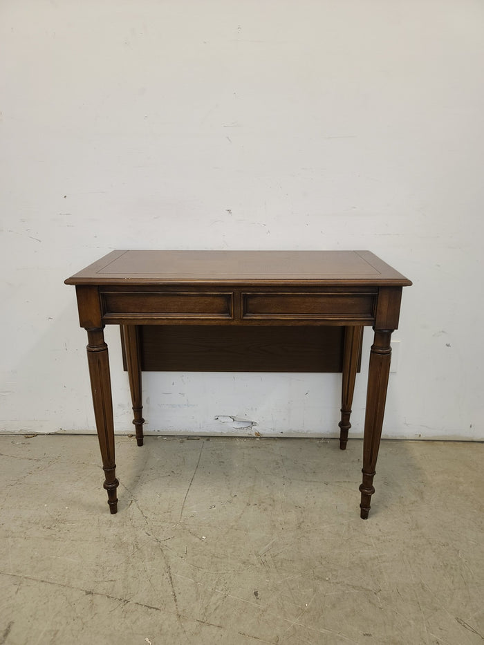 Vintage Solid Wood Drop-Leaf Dining Table #MR1