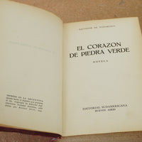 El corazón de piedra verde by Salvador de Madariaga, Hardcover, 1943