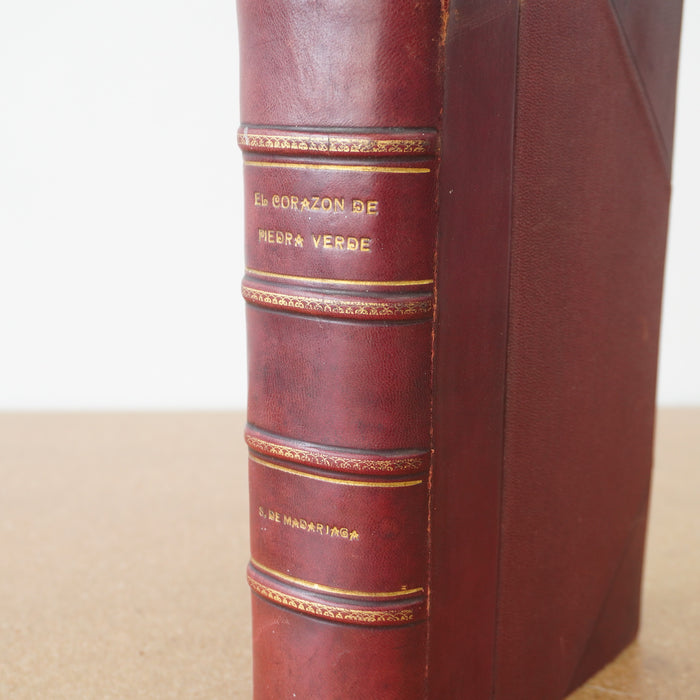 El corazón de piedra verde by Salvador de Madariaga, Hardcover, 1943