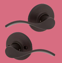 WEISER Elements Bronze Hall/Closet Passage Interior Door Handle