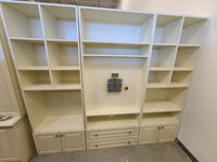 101" White Entertainment Center