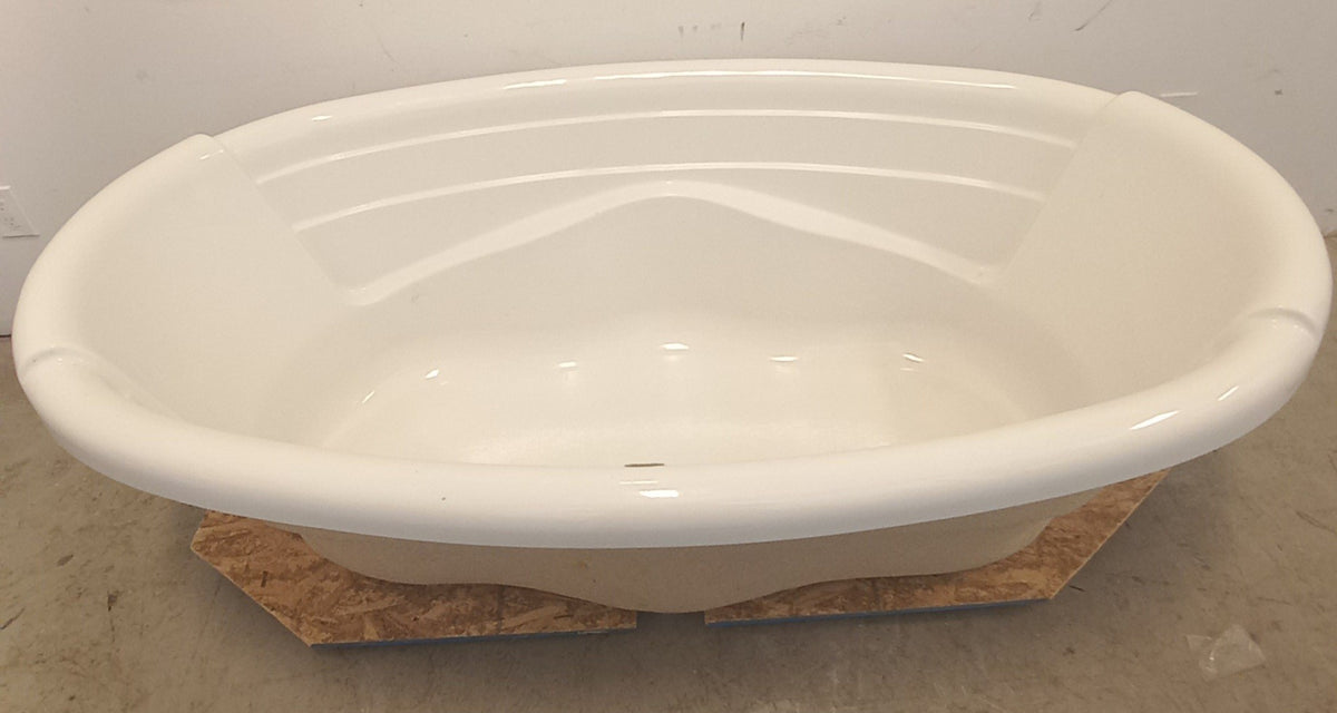 71-inch White Bathtub
