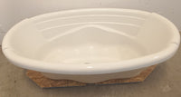 71-inch White Bathtub