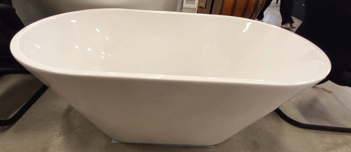 54-Inch White Bathtub