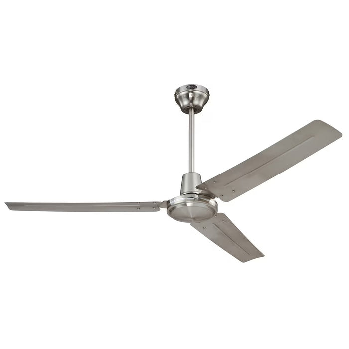 Westinghouse 56-inch Industrial Ceiling Fan in Brushed Nickel