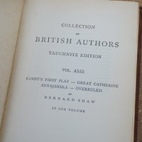 Fanny's First Play by Bernard Shaw 1921