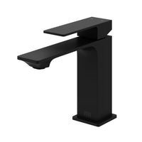 Dunn Single Hole Single-Handle Bathroom Faucet in Matte Black