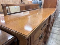 7-Drawer French Dresser w. Matching Mirror