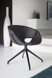 Tonon Fl@t Chair / Swivel / Dark Grey