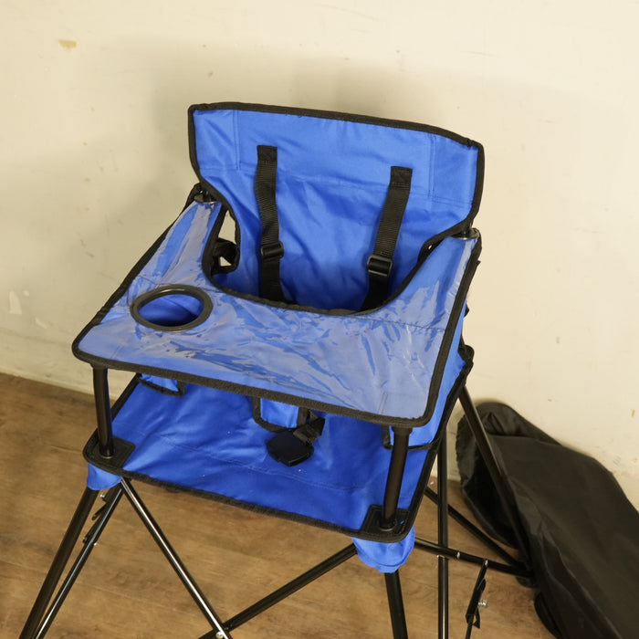Folding Camping Chair for Children in Blue