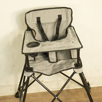 Folding Camping Chair for Children in Grey