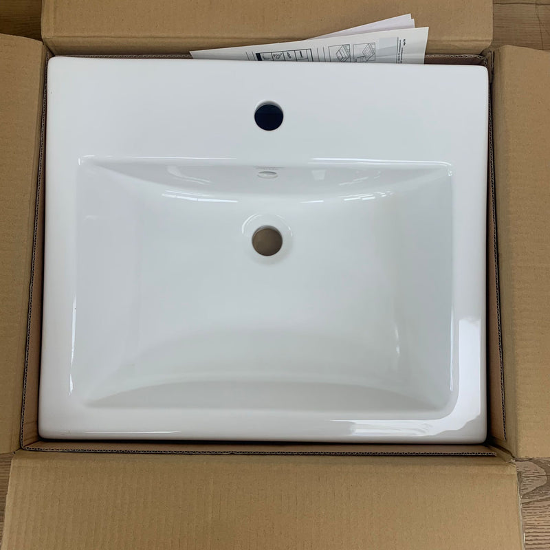 21-inch Staccato Square Basin 13-0029-4W