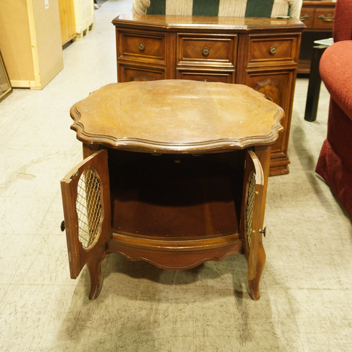 27-inch French Style Solid Wood Coffee Table