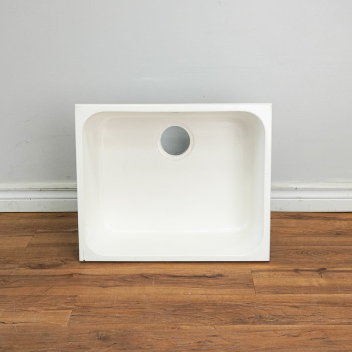 21-inch Acrylic Drop-in Sink in Matte White