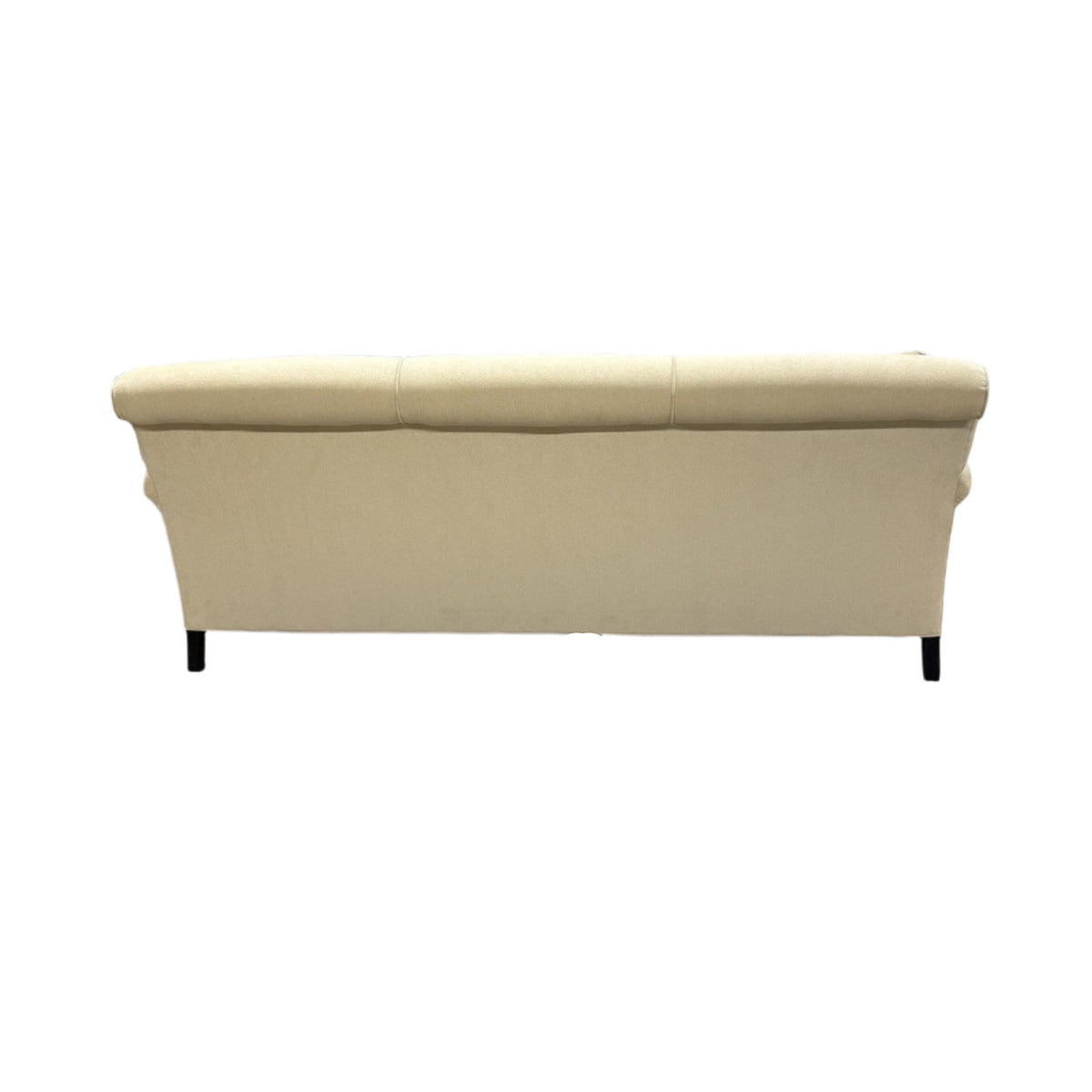 Restoration Hardware Beige Velvet Traditional Sofa