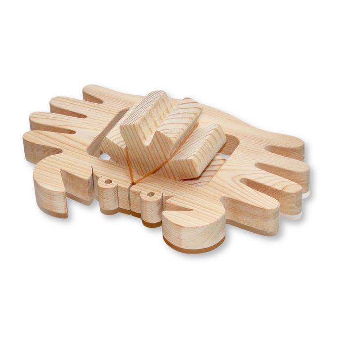 Ginga Kobo - Wooden Crab Bath Toy