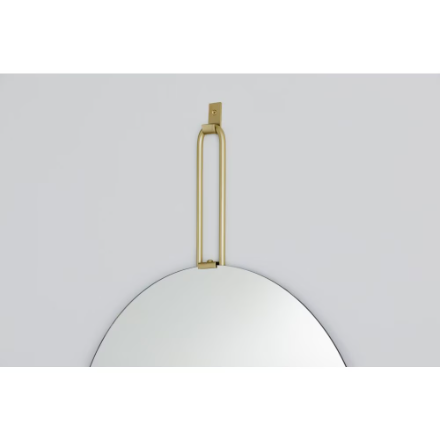 GlucksteinElements Cole 24-inch W x 24-inch H Frameless Round Mirror