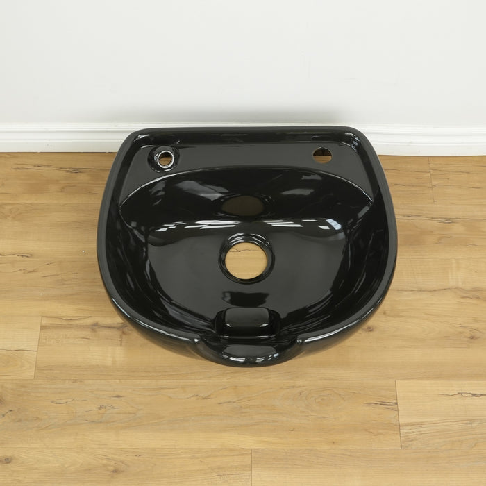 24-inch Granite Shampoo Bowl Sink in Black