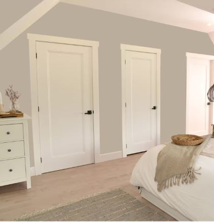 Milette 28" x 80" Interior Slab Door (Right Hand)