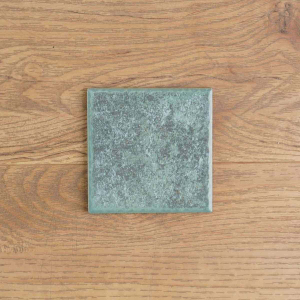 4 x 4-inch Ceramic PT19 Tile in Green - 11 sq ft (100 pcs)