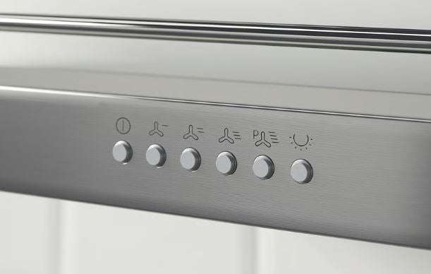 IKEA ALLMÄNBILDAD Wall Mounted Range Hood Stainless Steel