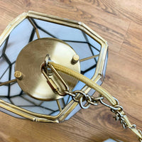 Heera 3-Light Pendant Light in Brass 46464-019