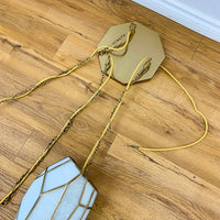 Heera 3-Light Pendant Light in Brass 46464-019